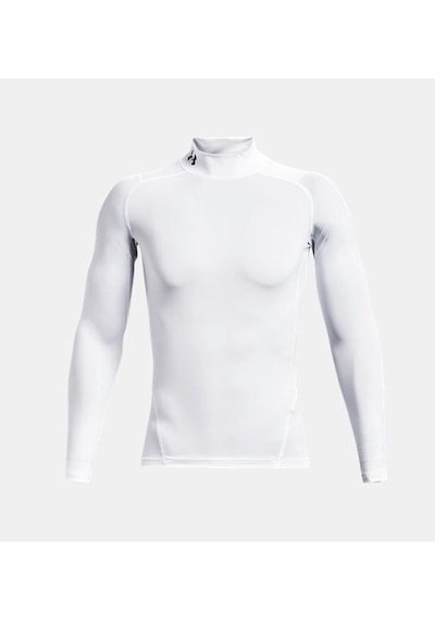 Under Armour Ua Heatgear Armour Compression Mock Erkek Uzun Kollu T-shirt 1369606-100 Beyaz
