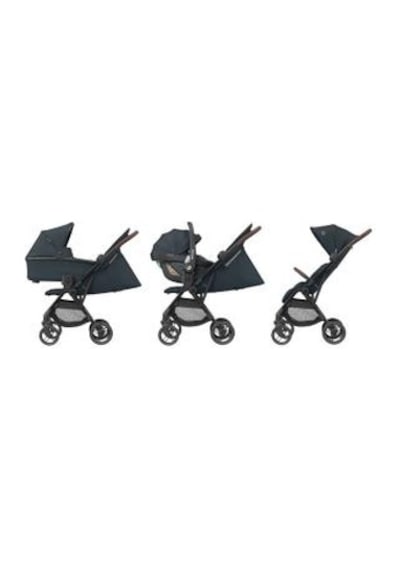 Maxi-Cosi Soho Kompakt Seyahat Sistem Olabilen Otomatik Katlanan Bebek Arabası Essential Graphite