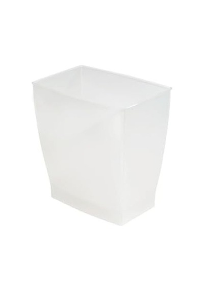 64720eu Spa Rechteckiger Mülleimer, 11 Liter, Mattiert