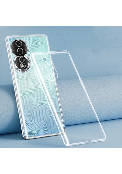 Huawei Uyumlu Honor 90 Kılıf Zore Şeffaf Süper Silikon Kapak