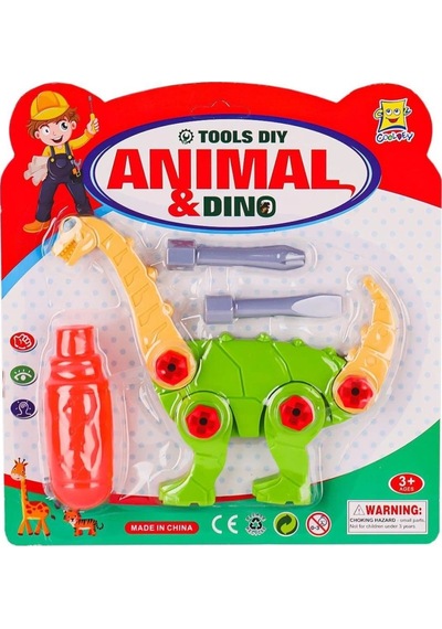 Mey İthalat C2024-3 Sök Tak Dinazor Oyun Seti -birliktoys