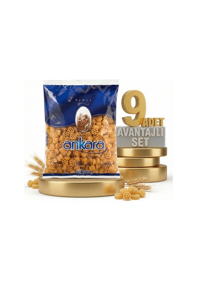 Ankara Makarna Bamya 9x500 Gr