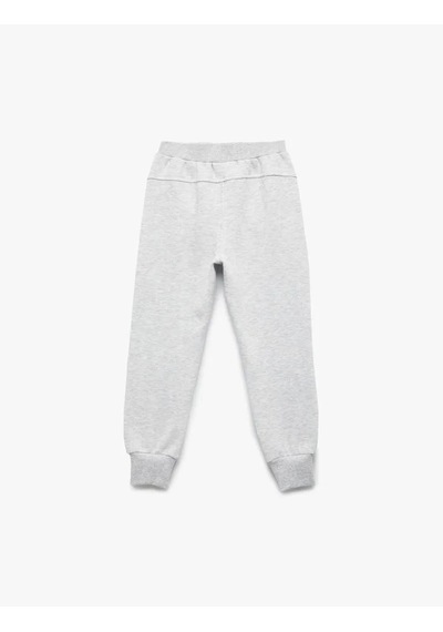 Koton Basic Jogger Gri Kız Çocuk Eşofman Altı 6wkg40062ak Gri