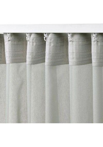 Ikea Rosenrobınıa Tül Perde 300x300 Cm Açık Gri
