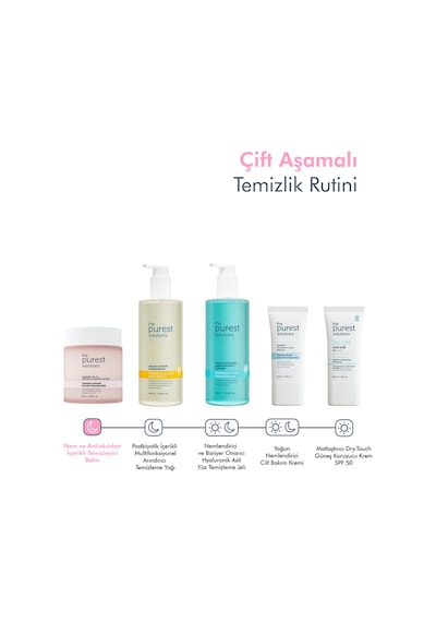 The Purest Solution Tüm Cilt Tipleri Için Smooth Cleansing Balm- Hydration-Infused 85 G
