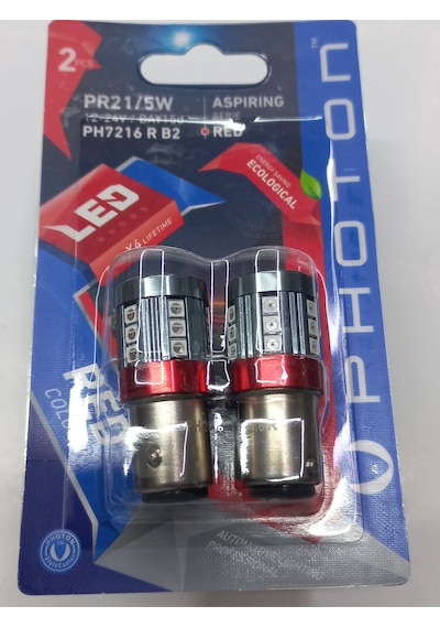 Photon Pr21-5w Kırmızı 12v Led
