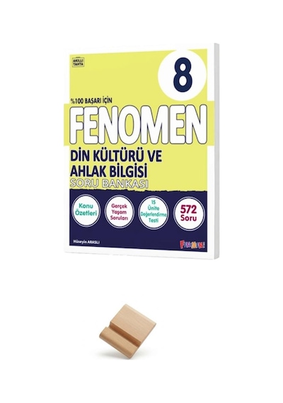 Fenomen Lgs 8. Sınıf 2027 Din Kültürü Ve Ahlak Bilgisi Soru Bankası + Telefon Standı