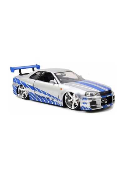 1:24 Fast Furious Brian S Nissan Skyline Gt-r Araba