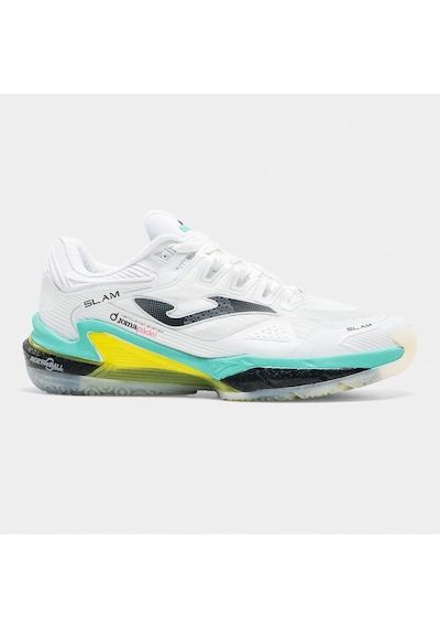 Joma Tslams2632om Slam Toprak Kort Erkek Padel Ayakkabısı Beyaz/sarı