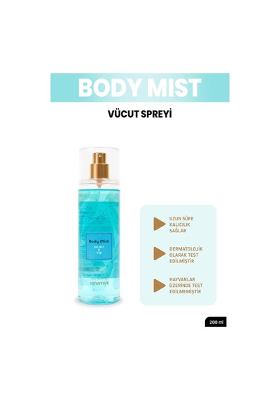 2x Elif Nur Yel Eny Body Mist Kissable Amber & Skirt & Tie Vücut Spreyleri