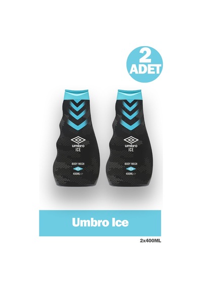 Umbro Ice Erkek Vücut Yıkama Duş Jeli Şampuanı 400 Ml 2 Adet Diğer