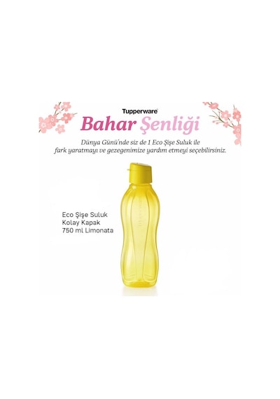 Tupperware 750 Ml Sarı Çok Renkli