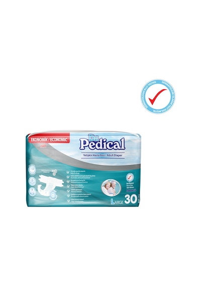 Dr.Pedical Yetişkin Hasta Bezi Büyük Boy Large 90 Adet