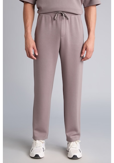Defacto Ultra Yumuşak Standart Fit Elastik Bel Ön Dikiş Detaylı Modal Jogger Pantolon H6167ax26augr539 Gri-gr539