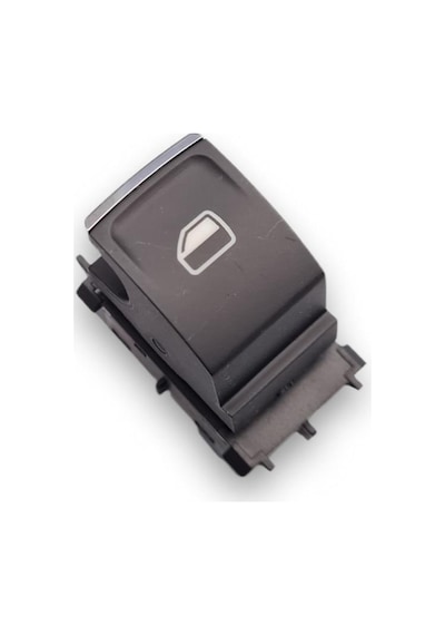 VW Polo 2021-23 Sol Arka Cam Düğmesi Kromlu Kırmızı 5G0959855R