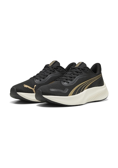 Puma Pounce Lite Unisex Sneaker Siyah - Altın