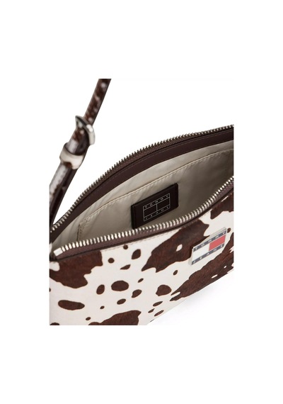 Tommy Hilfiger Kadın Logolu Ayarlanabilir Spor Tasarım Beyaz Omuz Çantası Aw0aw18061-0k6-12039 Beyaz