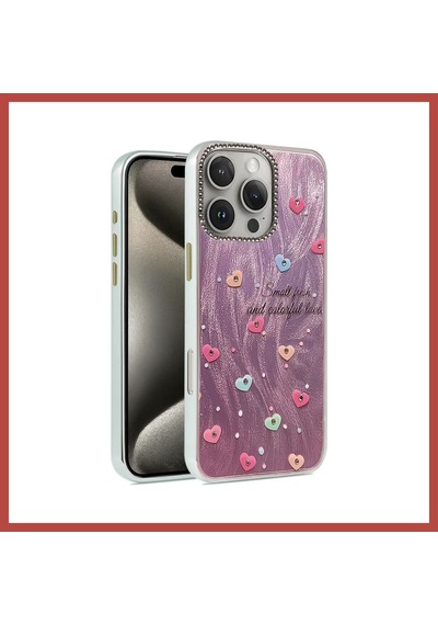 Bezos İphone 16 Pro Max Uyumlu Kılıf Blade Aynalı Desenli Kapak - Desen 8 Erdotıca