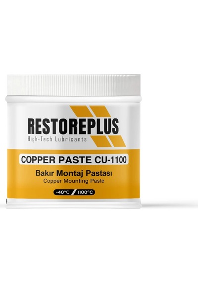 Restoreplus Copper Paste Cu-1100 Bakır Montaj Pastası 500 G