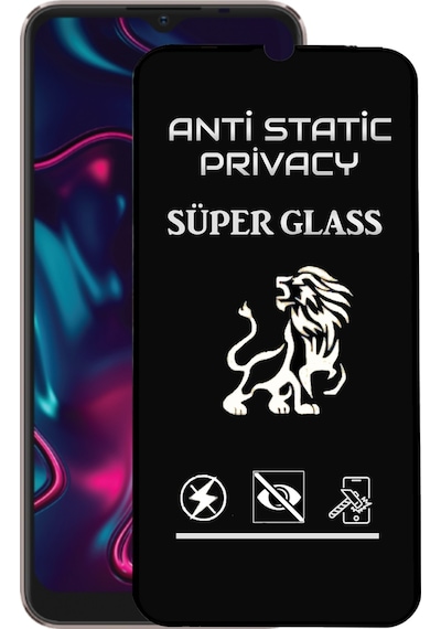 Reeder Uyumlu S23 Pro Max Tam Kaplayan Anti Statik Hayalet Süper Cam Ekran Koruyucu
