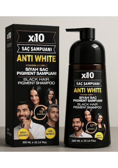 Xi10 Beyaz Kapatan Şampuan 300 ML