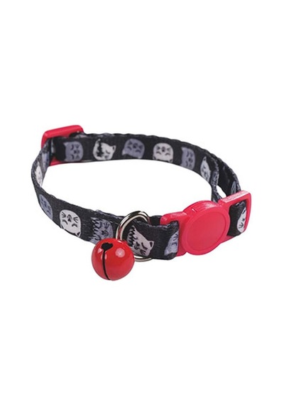 M-pets Zany Zilli Kedi Boyun Tasması Kırmızı-siyah 20-30 Cm 244-58002.03