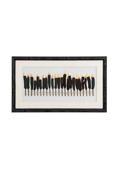 The Mia Tbl0099 Flume Tablo Siyah 60x35x4 Cm