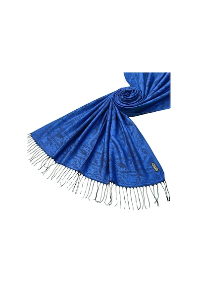 Mim Eşarp Kalın Kışlık Paşmina Şal 75x190 Cm Saks