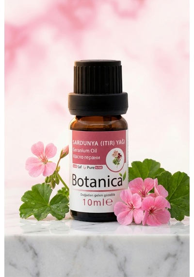 Botanica %100 Saf Sardunya Itır Yağı Hormon Dengesi Destekleyici Cilt Bakımı Doğal Uçucu Bitkisel 10 Ml 10 ML