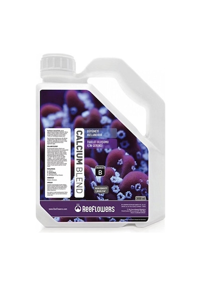 Reeflowers Calcium Blend Deniz Canlısı Kalsiyum Katkısı 3000 ML