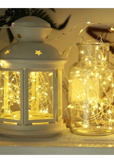 3 M Gün Işığı Peri Led Pilli Tel Led Dekoratif Günışığı
