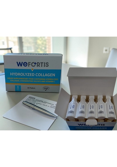 Wefortis Hidrolize Kollajen ,kondrotin Sülfat Ve Vitamin C İçeren Sıvı Takviye Edici Gıda