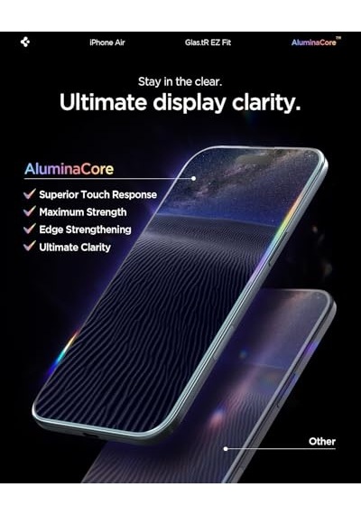 İle Uyumlu Cam Ekran Koruyucu Aluminacore Iyonlaştırılmış Güçlendirilmiş Cam Teknolojisi Kolay Kurulum Glas.tr E