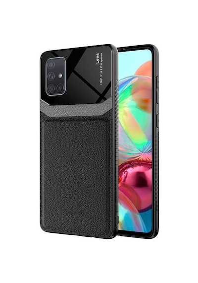 Galaxy A71 Kilif Zore Emiks Deri Görünümlü Kilif 500471320