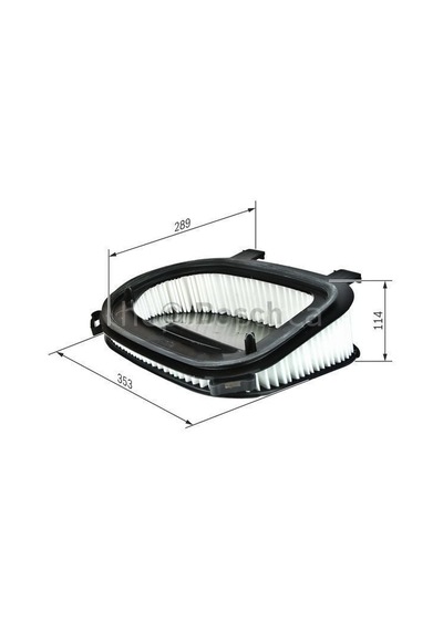 Bmw X 5 Xdrive 30 D 04.2010 - 06.2013 Bosch Hava Filtresi Filitre