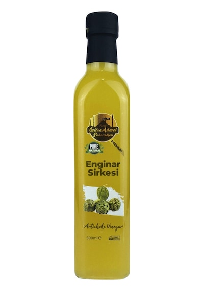 Enginar Sirkesi %100 Katkısız Doğal 500 Ml Özel Üretim