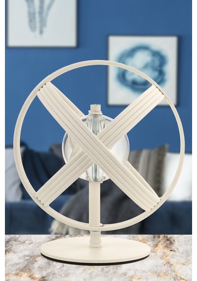 Yumak Metal Aksesuar Beyaz 20 Cm