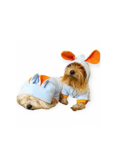 Kemique Bon Bunny Blue Kulaklı Köpek Tulumu
