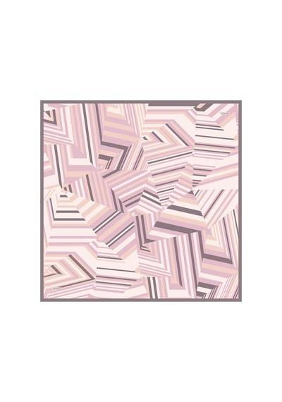 Arancia Somon 90x90 İpek Twill Eşarp Somon Somon