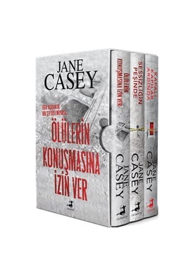 Jane Casey Maeve Kerrigan Serisi 3 - 3 Kitap Takım - Kutulu - Jane Casey - Olimpos Yayınları