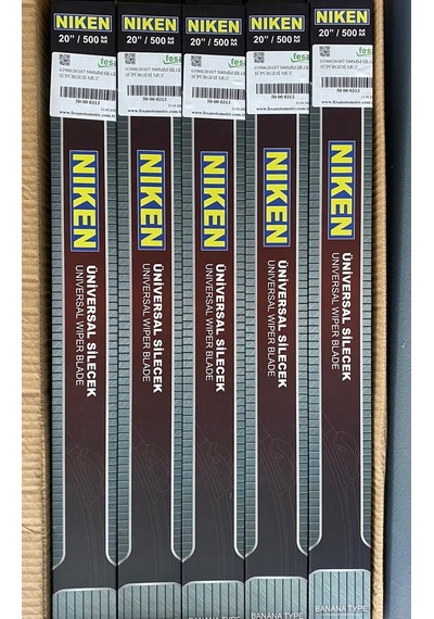 25 Adet Niken 500MM Muz Silecek