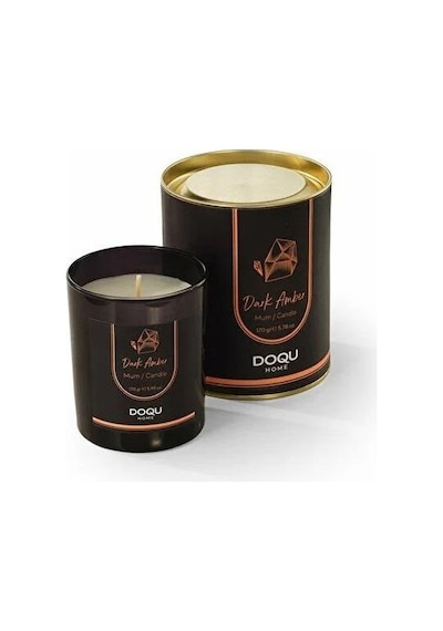 Doqu Home New Dark Amber Kokulu Mum Saydam - 170 Gr