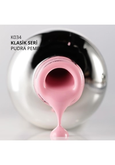 Kalıcı Oje K034, Pudra Pembe, 4 Ml Diğer