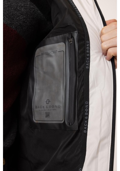 Back And Bond Taş Regular Fit Kapüşonlu Puffer Mont Çok Renkli