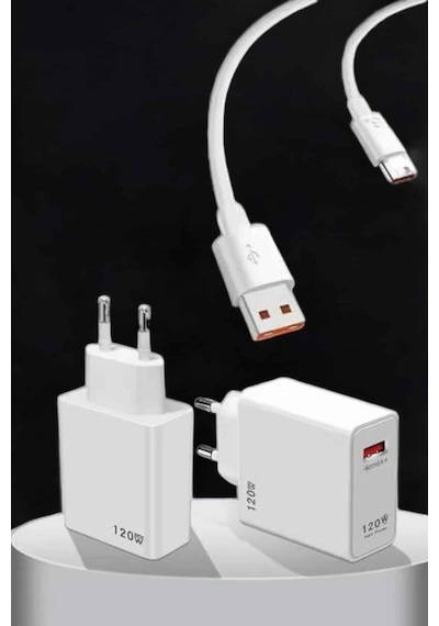 Type-c 120w Şarj Aleti Hızlı Şarj Turbo Mh-hs9790-5940