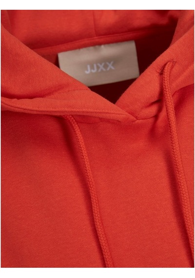 Jjxx Kapüşonlu Rahat Kesim Turuncu Kadın Sweatshirt 12241834 001