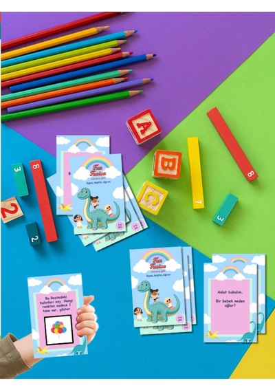 Fun Fusion Minikler Oyna, Keşfet, Öğren Eğlenceli Kart Oyunu