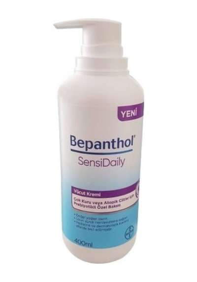 Bepanthol Sensidaily Pompalı Vücut Kremi 400 Ml 2 Adet