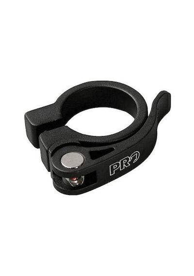 Pro Sele Kelepçesi Mandallı 34.9mm Siyah - Kırmızı