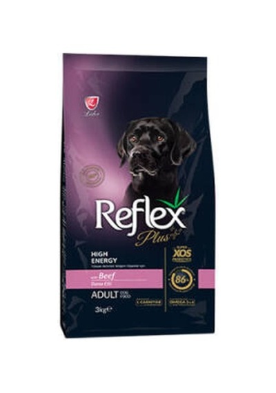 High Energy Yüksek Aktiviteli Dana Etli Yetişkin Köpek Maması 3 Kg